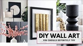 5 Creative Ways To Make Wall Art You Should Definitely Try