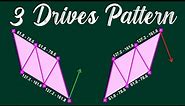 3 Drives Pattern | 3 Drives Harmonic Pattern Trading Strategy | 3 Drive Harmonic Pattern Explanation