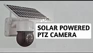 How to install a solar PTZ camera