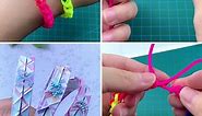 Simple DIY Bracelet Patterns using String