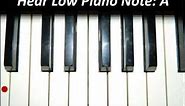 Hear Piano Note - Lowest A