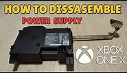 How to disassemble Xbox one X Power Supply