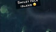 #571 so amazing smiley face emoji island on google earth & google map #shorts #smile #island
