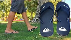 Mens Sandals Review - Quiksilver Flip Flops