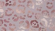 Leopard Print Upholstery Fabric, Pink Safari Cheetah Print Fabric by The Yard, Luxury Wild Animal Theme Decorative Fabric for Upholstery and Home DIY Projects, Outdoor Fabric, 1 Yard, Pink Gold