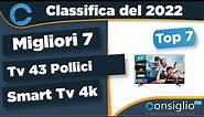 Migliori Tv 43 Pollici Smart tv 4k Top 7 del 2022