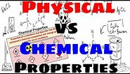 Physical vs Chemical Properties - Explained