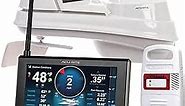 AcuRite Iris (5-in-1) Weather Station for Indoor/Outdoor Temperature and Humidity, Wind Speed/Direction, and Rainfall with High-Definition Display, Lightning Detection, and Built-In Barometer (01024M)