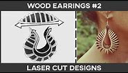 Laser Cut Designs (Earring #2)