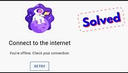 Fix youtube connect to the internet you're offline check your connection error in chrome