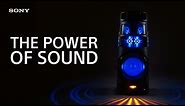 Gutenmorgen - Experience the Power of Sound with the MHC-V83D High Power Audio System