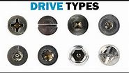 Types of Fastener Drives | Fasteners 101