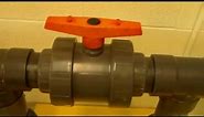 Understanding PVC Gate Valve Selection - Schedule 80 PVC - 150 PSI Water Pressure Rating