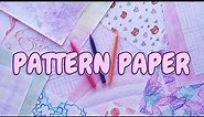 HOW TO MAKE PATTERN PAPER AT HOME 🖍 PAINTING WITH CRAYONS (1)