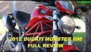 DUCATI Monster 696 Review - A Good Starter Bike? Yes it is, but...