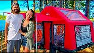 3 Day Inflatable Tent Camping on Secluded Island