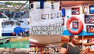 Inside The MV Logos Hope // Touring The World's Largest Floating Library // #logoshope