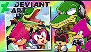 This is WHOLESOME?! - Team Chaotix Vs Deviantart