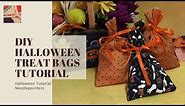 DIY Halloween Treat Bags to Sew