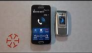 Samsung cell phone from 2005 still works fully in 2024. Samsung incoming call