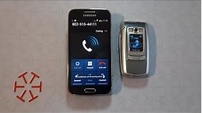 Samsung cell phone from 2005 still works fully in 2024. Samsung incoming call