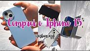 COMPREI O IPHONE 13 BRANCO! UNBOXING + CAPINHA