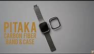 PITAKA Carbon Fiber Band and Air Case for Apple Watch Ultra