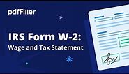 How to Fill Out a W-2 Tax Form?