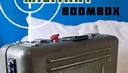 Military mookbox boombox work in progress #mookbox #boombox #ghettoblaster #suitcaseboombox #army #military #weapon #armybass | Mookbox - Suitcase Sound systems