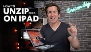 How To Unzip Files On An iPad in 2020