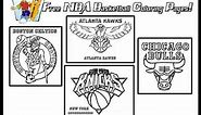 ColoringBuddyMike: NBA Basketball Coloring Pictures