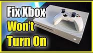 How to Fix Xbox One Won't Turn On (Fast Tutorial)