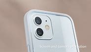 ESR Silicone Bumper Case Compatible with iPhone 12/12 Pro