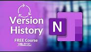 How to Restore a Previous Page Version in OneNote for Windows 10