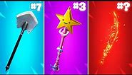 50 Most TRYHARD Pickaxes In Fortnite