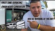 Onan 4000 Onboard Generator | Full Service Video