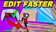 How To EDIT FASTER on CONTROLLER + Remove INPUT DELAY (Fortnite Tutorial)