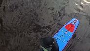 First paddle with Starboard Touring 14x28. River SUP Stand Up Paddling Boarding Board