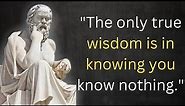 30 Best Socrates' Quotes - Better to be Known | Inspirational Quotes