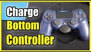 How to Charge PS4 Controller if USB Port is Broken (EXT Port)