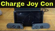 How To Charge Joy Con Controllers On Nintendo Switch-Tutorial