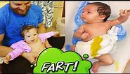 Babies are in love with farting so funny 💨💨💨 - Cute Baby Farts - Funny Trendy Everyday