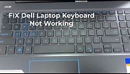 FIX: DELL keyboard not working in Windows 10/8/7 (3 METHODS)