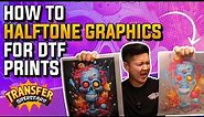 How to Halftone graphics for DTF prints