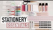 STATIONERY ESSENTIALS for note-taking & journaling | back-to-school supplies