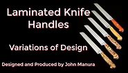 Laminated Knife Handles - Variation in Design (90)
