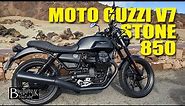 2022 Moto Guzzi V7 Stone 850 Review and Ride