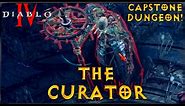 Cap Stone Dungeon The Curator Boss Fight Tactics Diablo 4
