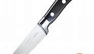 Paring Knife, 4 inch Small Kitchen Knife Ultra Sharp German Stainless Steel Fruit and Vegetable Cutting Chopping Knives - Full Tang Ergonomic Handle