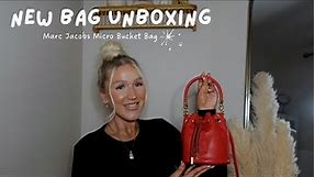 NEW BAG UNBOXING! | Marc Jacobs Micro Bucket Bag❤️ what fits inside!